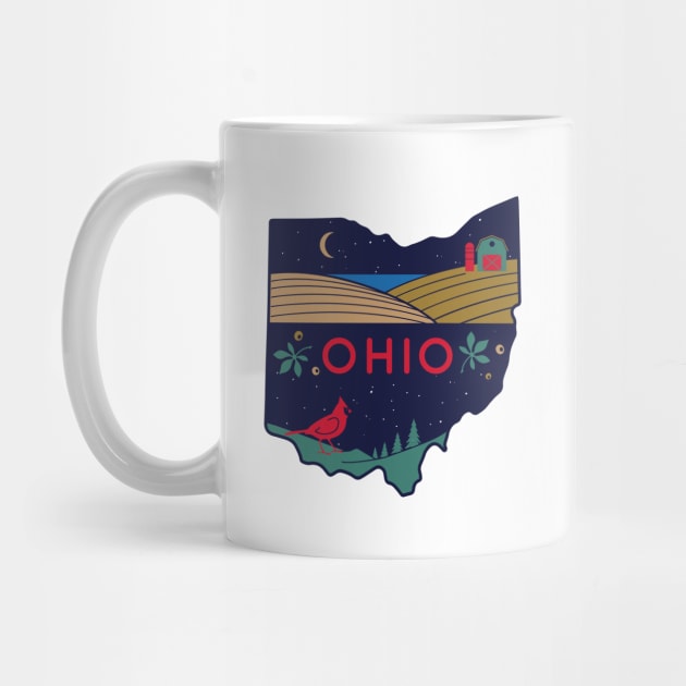 Great State of Ohio nature graphic by luckybengal